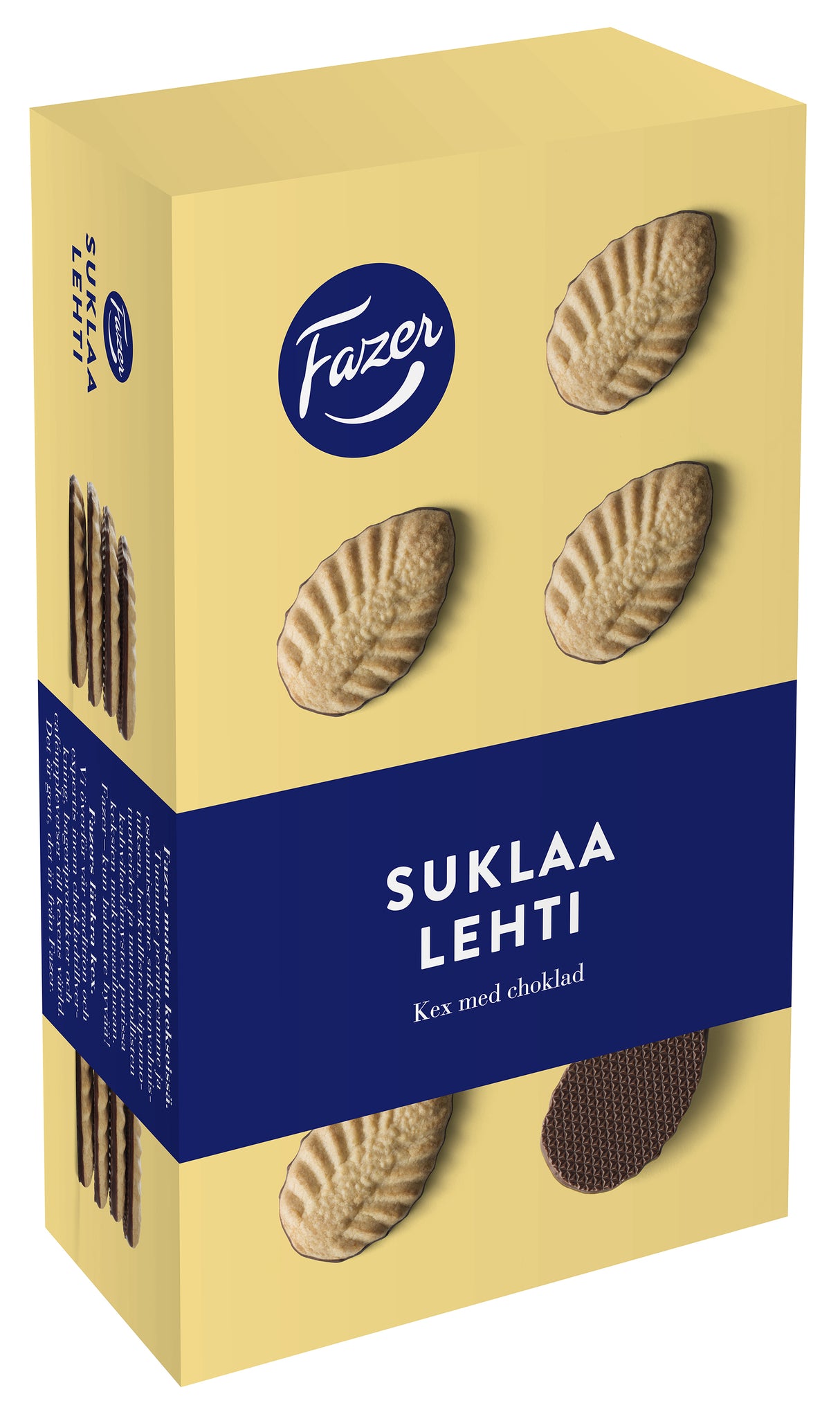 Fazer Suklaalehti 185g small biscuit with chocolate