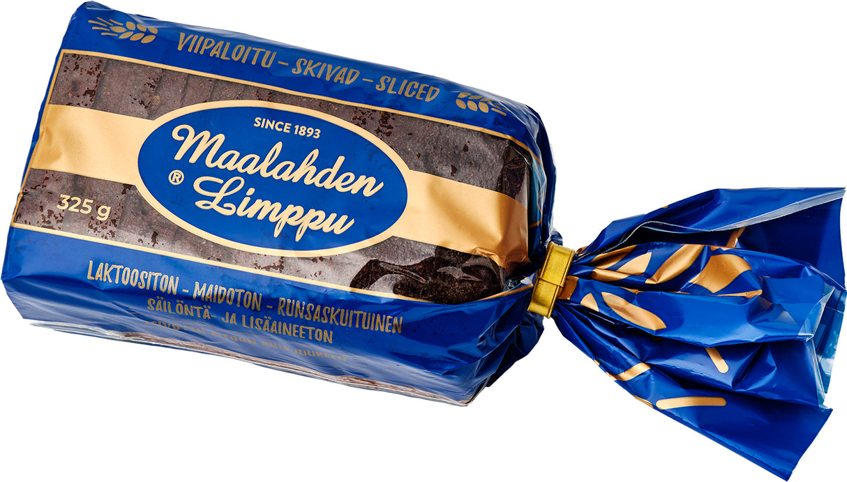 Maalahden Limppu sliced malt bread 325g