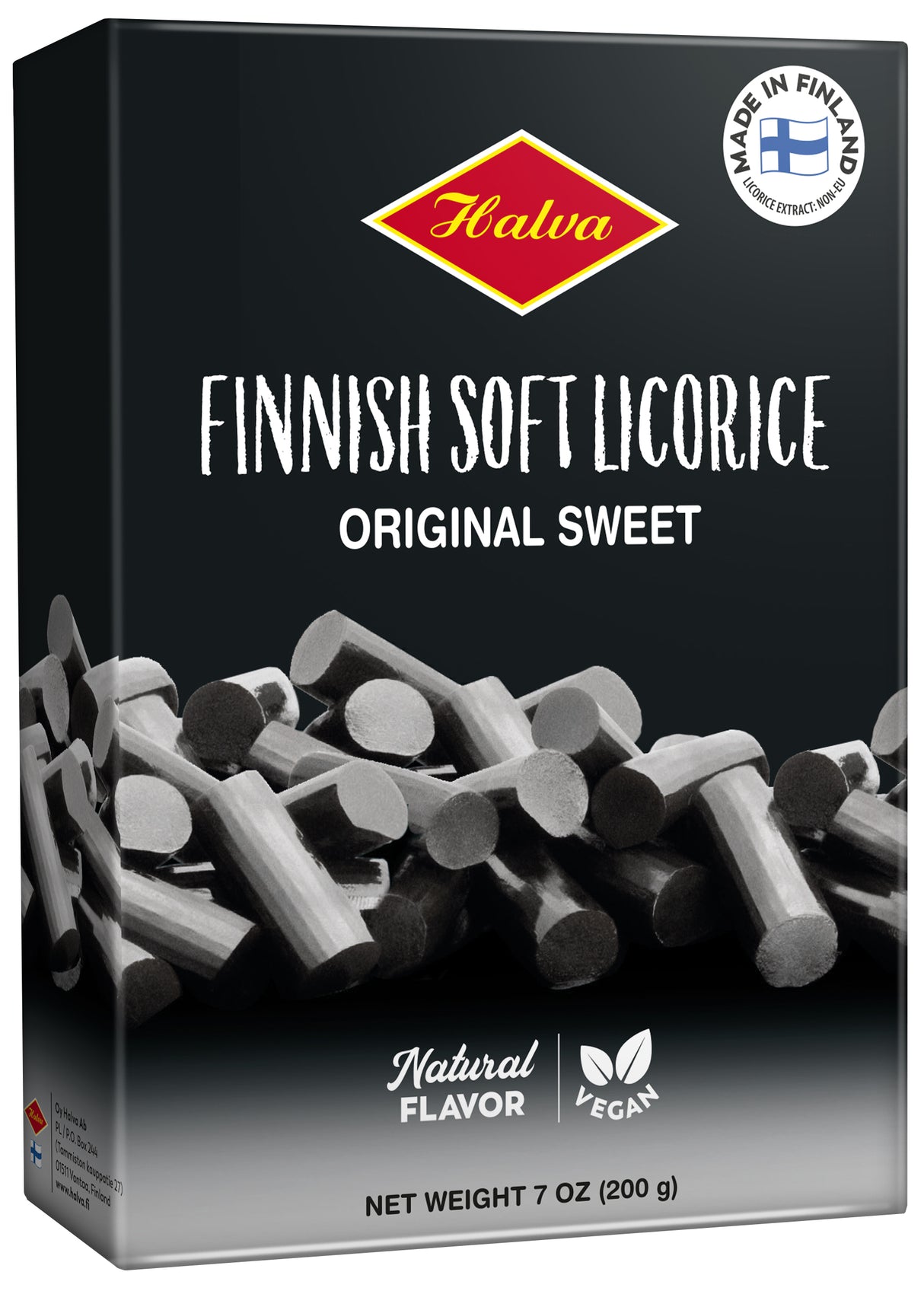 Halva Finnish Soft Licorice 200 g