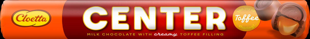 Cloetta Center Toffee suklaanappirulla 78g