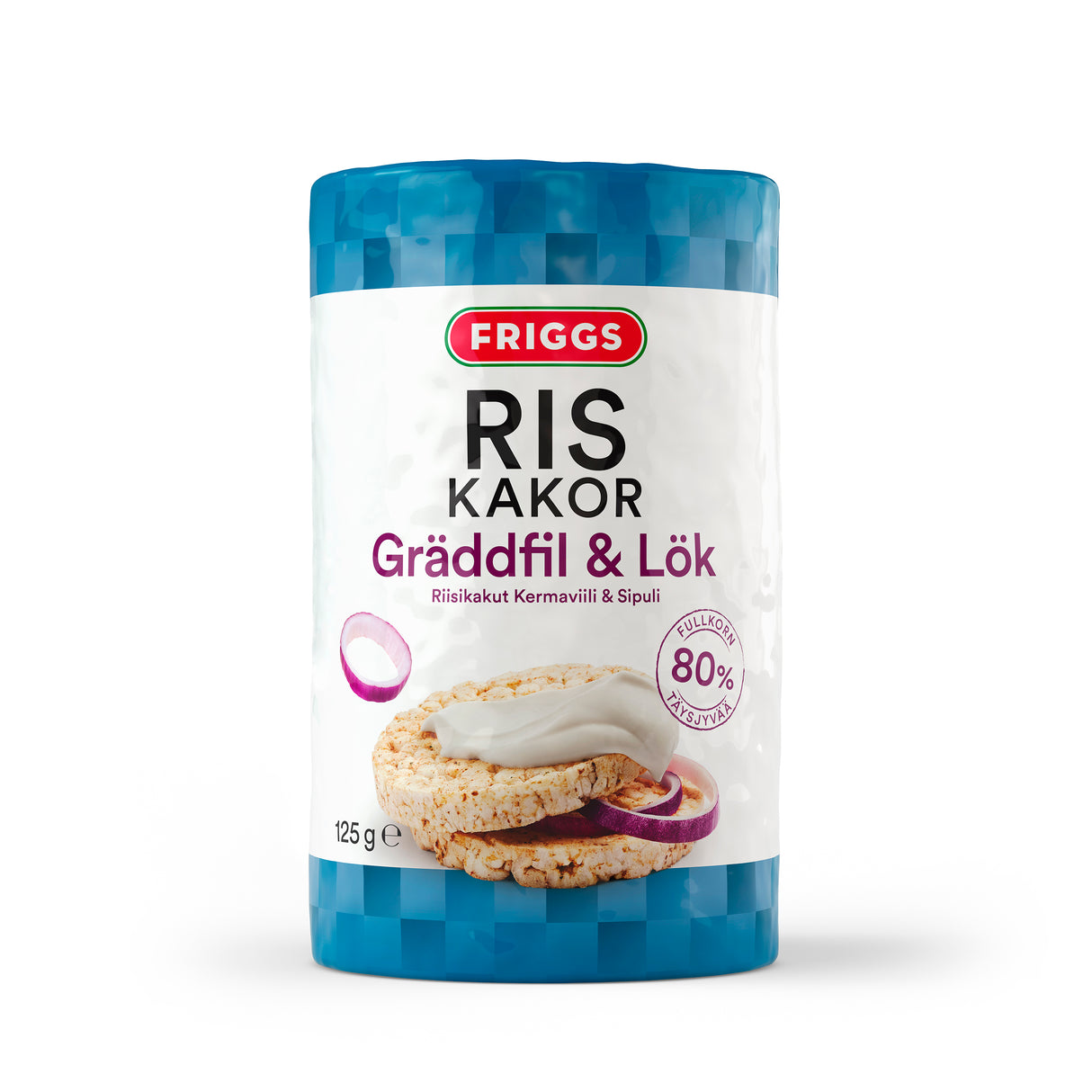 Friggs Sour cream & Onion flavored rice cake 125g
