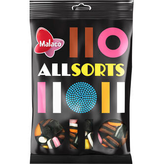 Malaco Lakritskonfekt Engelsk 400g