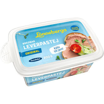 Lönneberga Leverpastej Bredbar 200g Liver Pate Spreadable
