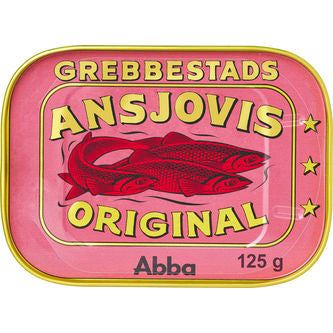 Grebbestads Ansjovis Original 125/79g