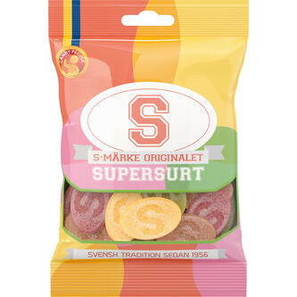 Candy People S-märke Supersurt 80g