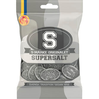 Candy People S-märke Supersalt 80g