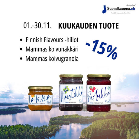 Kuukauden tuote: Finnish Flavours ja Mammas koivunäkkäri