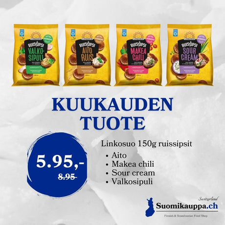 Kuukauden tuote: Linkosuon ruissipsit 150g