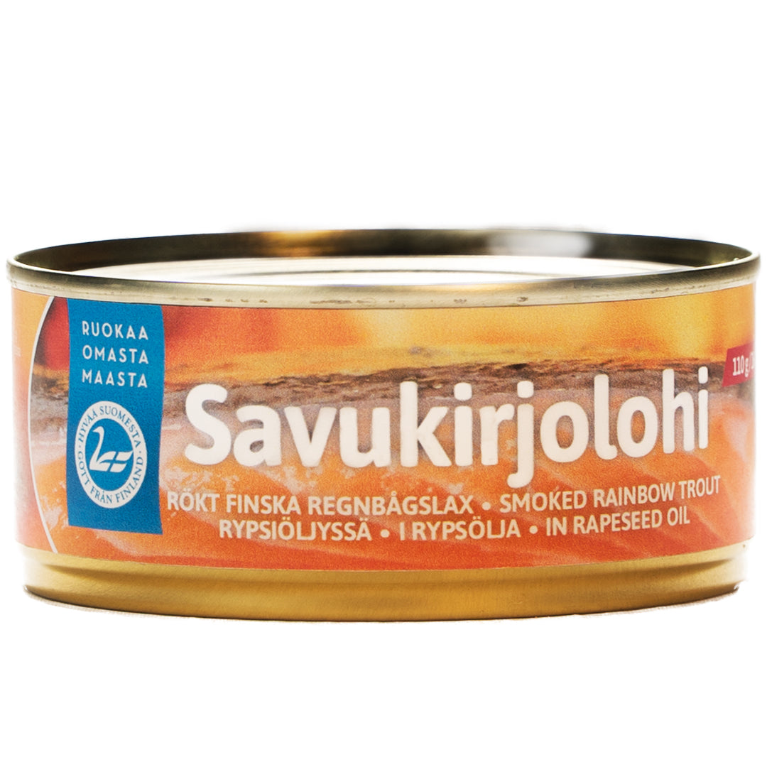 Pielisen kalajaloste Savukirjolohi rypsiöljyssä 160 g/110 g