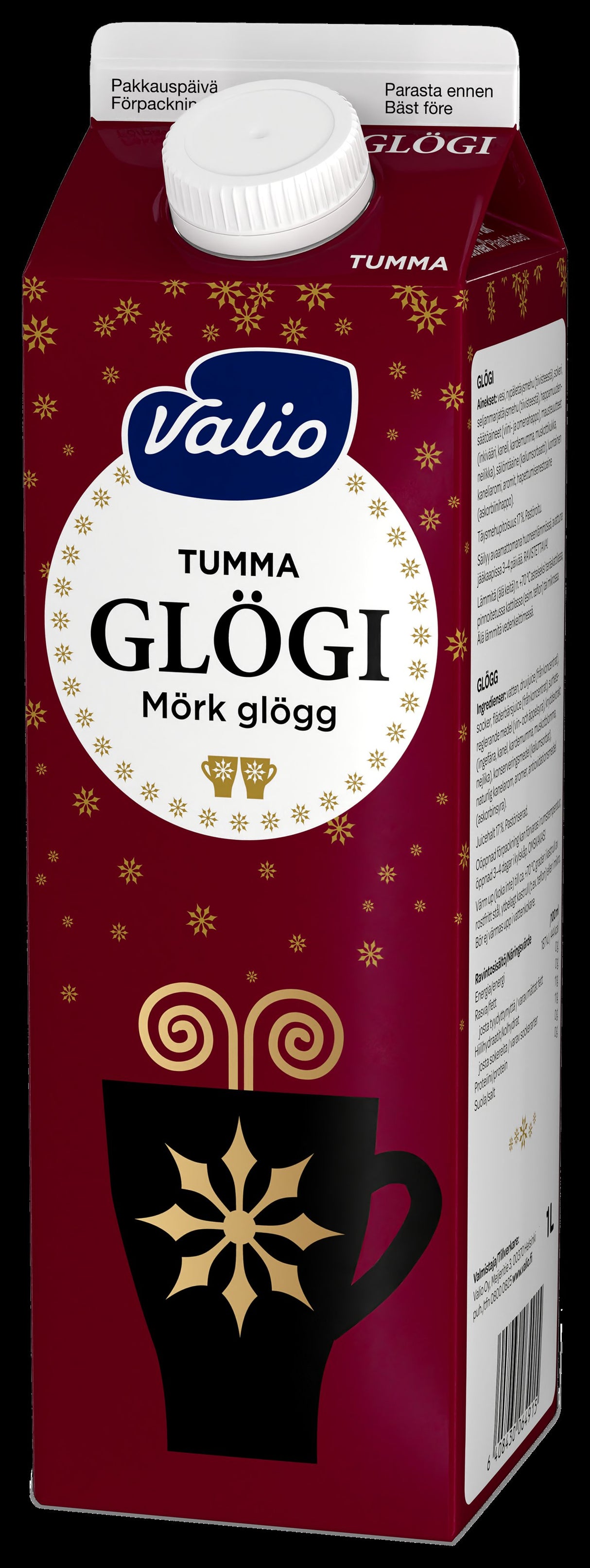 Valio glögi tumma 1 l kausituote