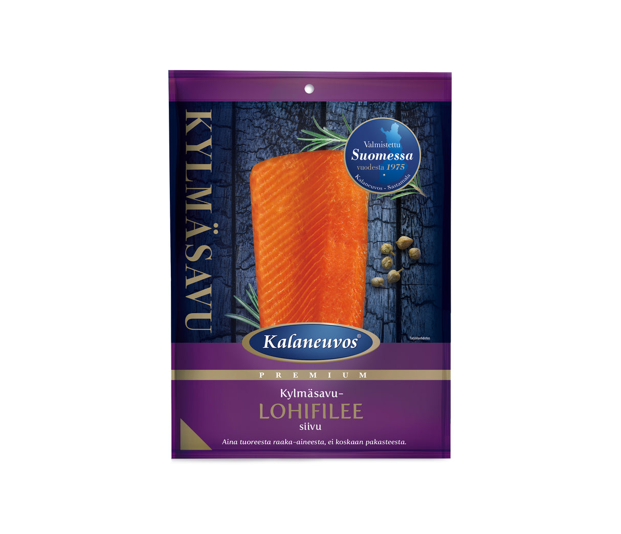 Kalaneuvos Cold smoked salmonslices 150g