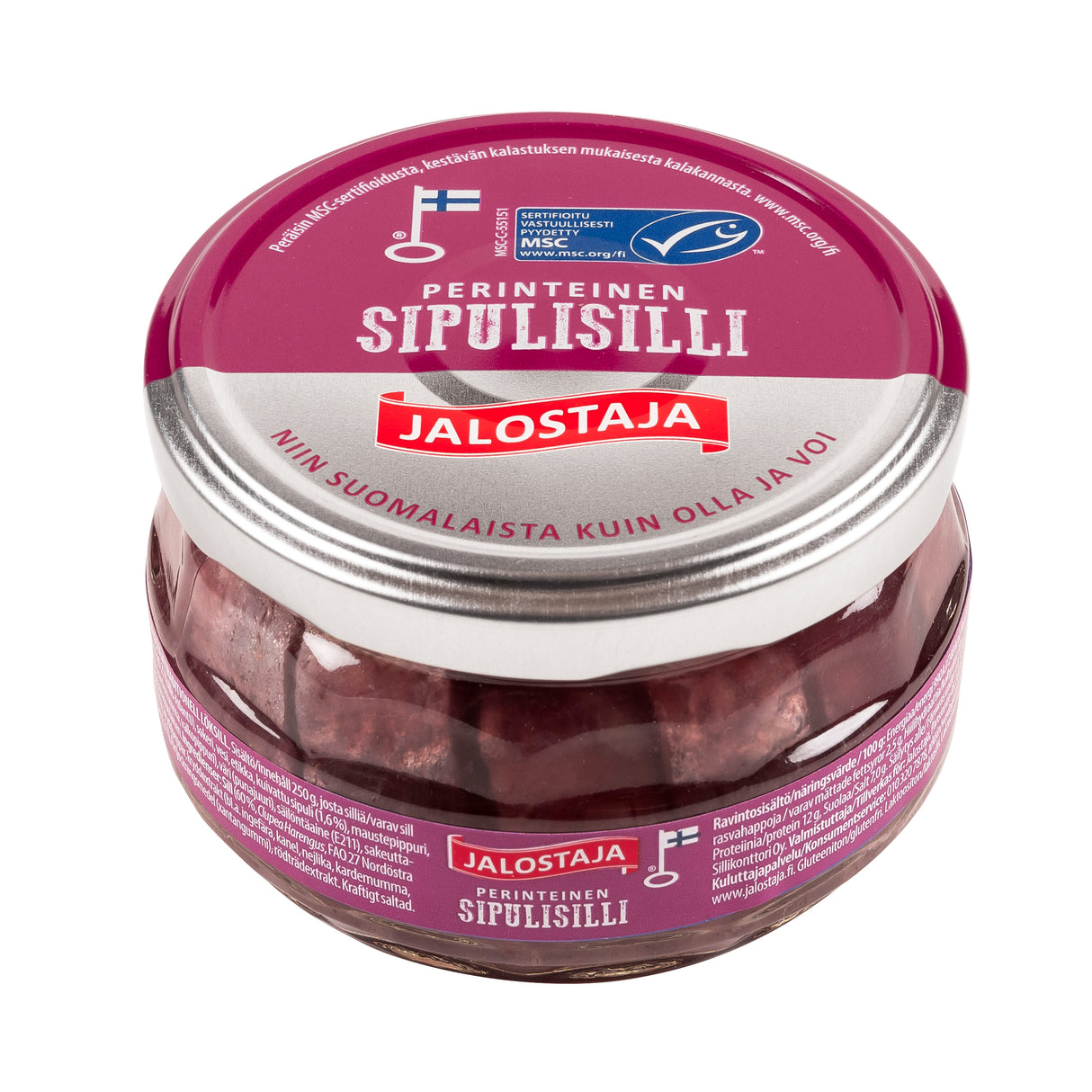 Jalostaja Traditional Onion herring 250/150g MSC