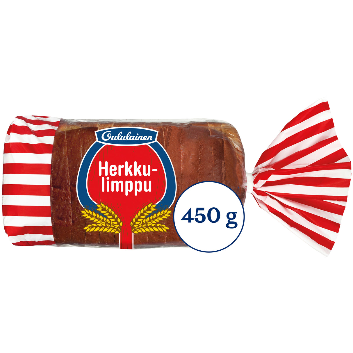 Oululainen Herkkulimppu 450g, flavoured loaf