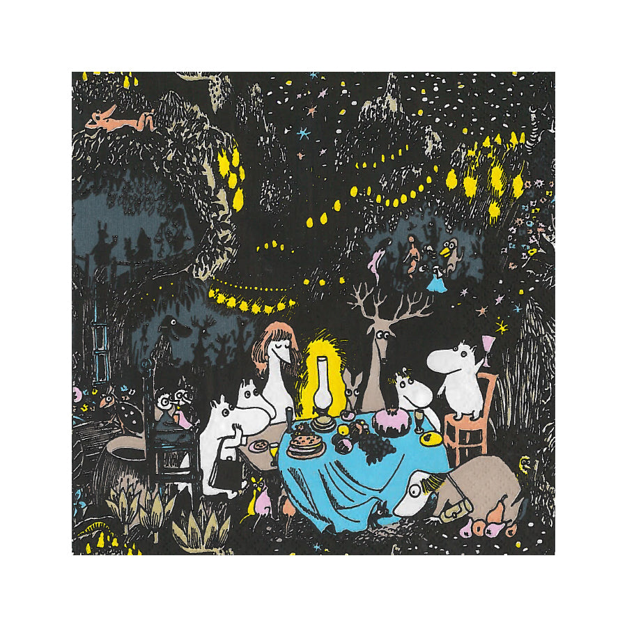 Moomin tissue lautasliina Tähtimuumi 33cm 20kpl
