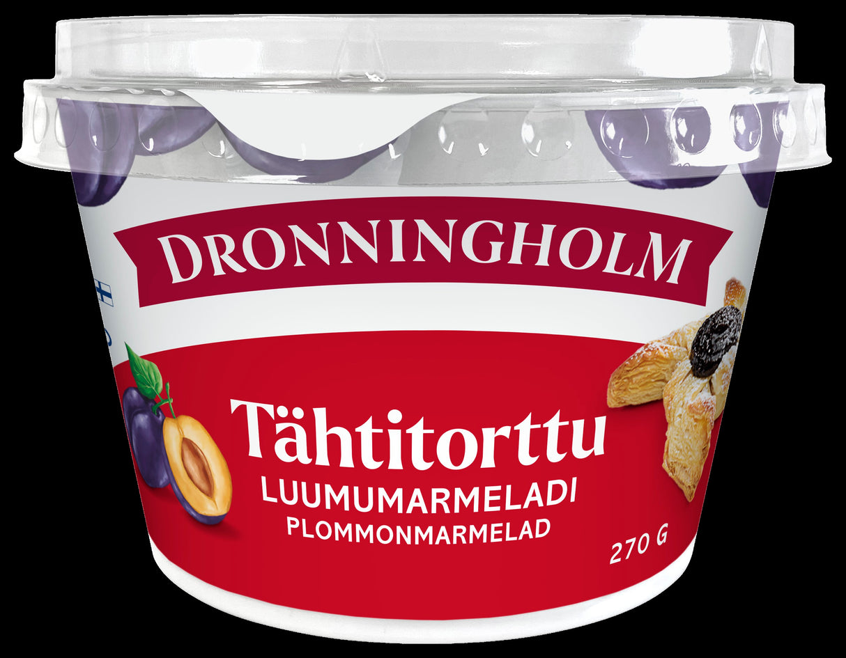 Dronningholm Tähtitorttu Luumumarmeladi 270g