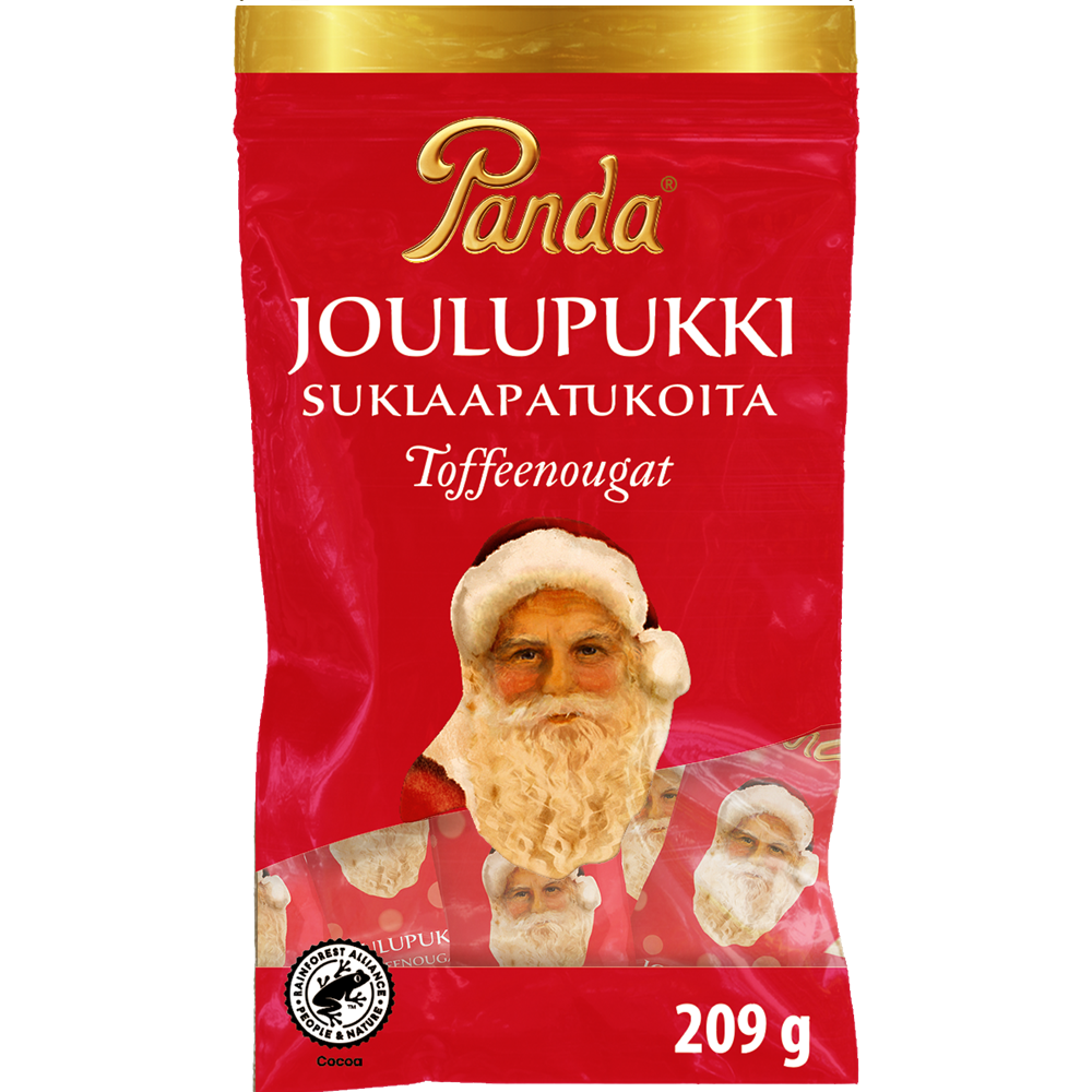 Panda Joulupukki chocolate bar 209g