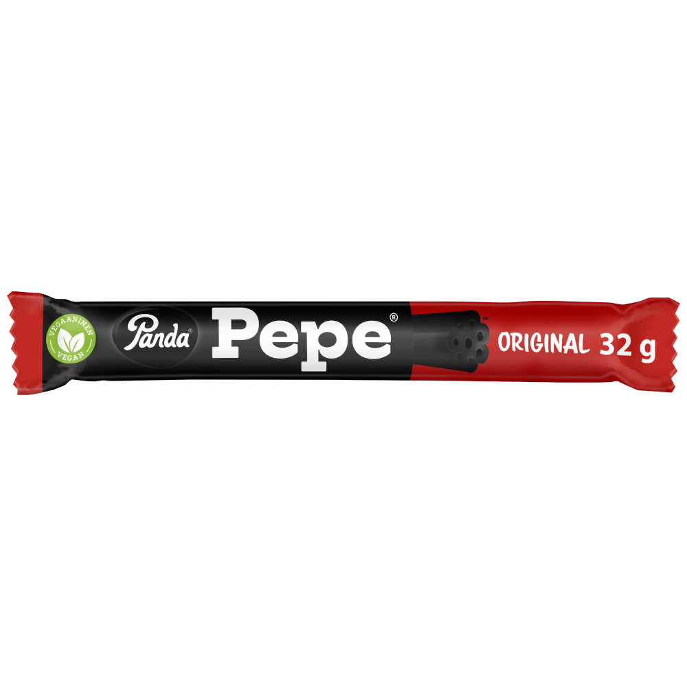 Panda Pepe original liquorice bar 32g