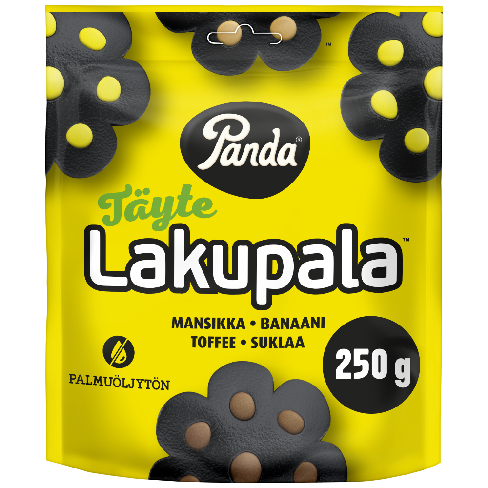 Panda Lakupala filled liquorice 250g