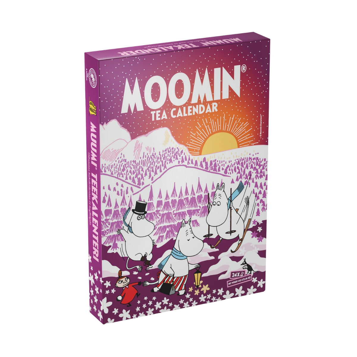 Nordqvist Moomin tea calendar lilac 41,5 g RFA