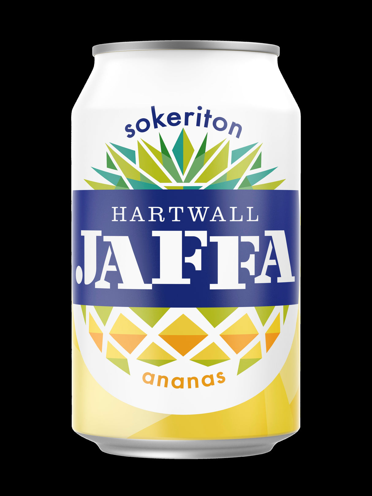 Hartwall Jaffa Ananas Sokeriton virvoitusjuoma 0,33 l