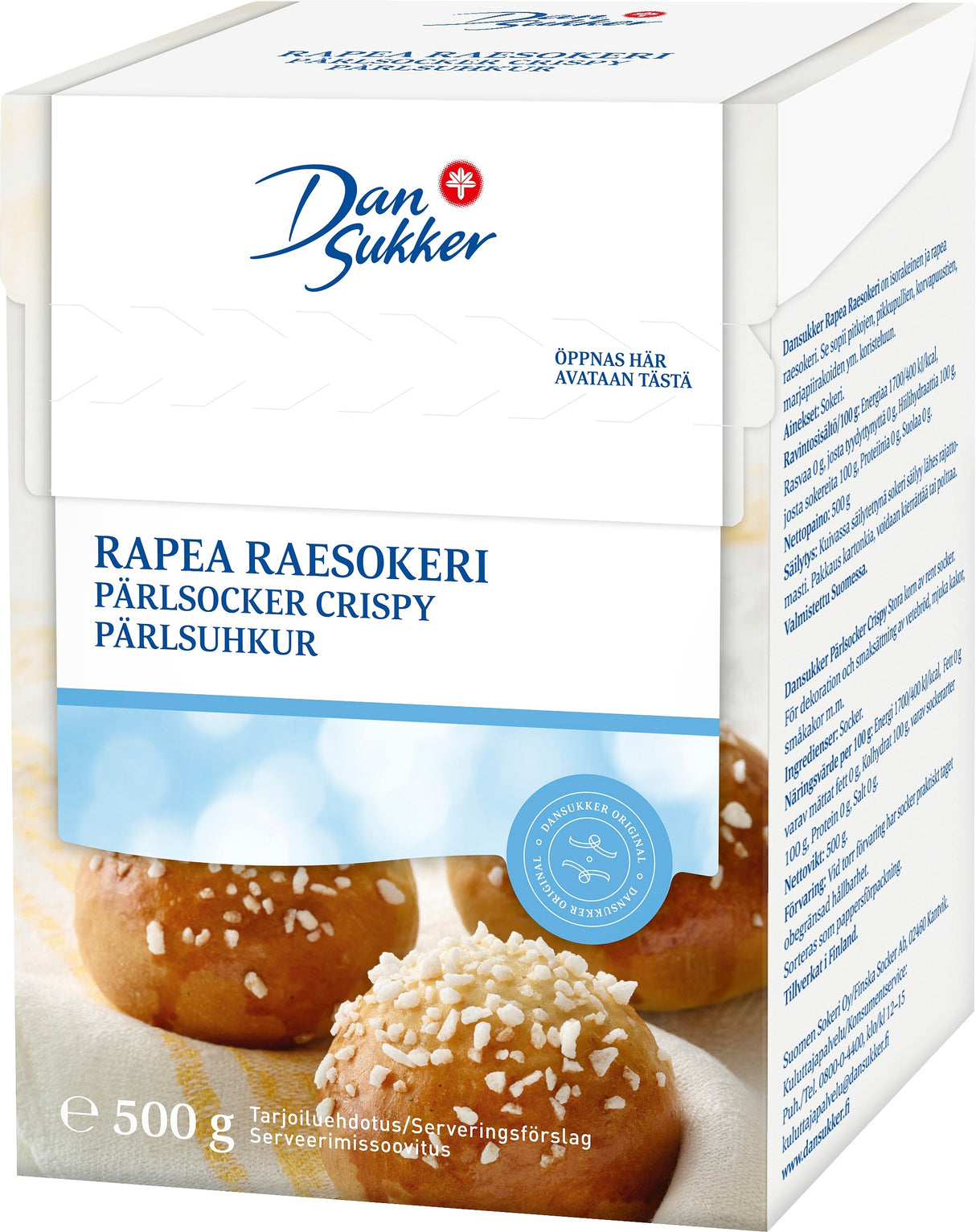 Dansukker Pearl Sugar Crispy 500g