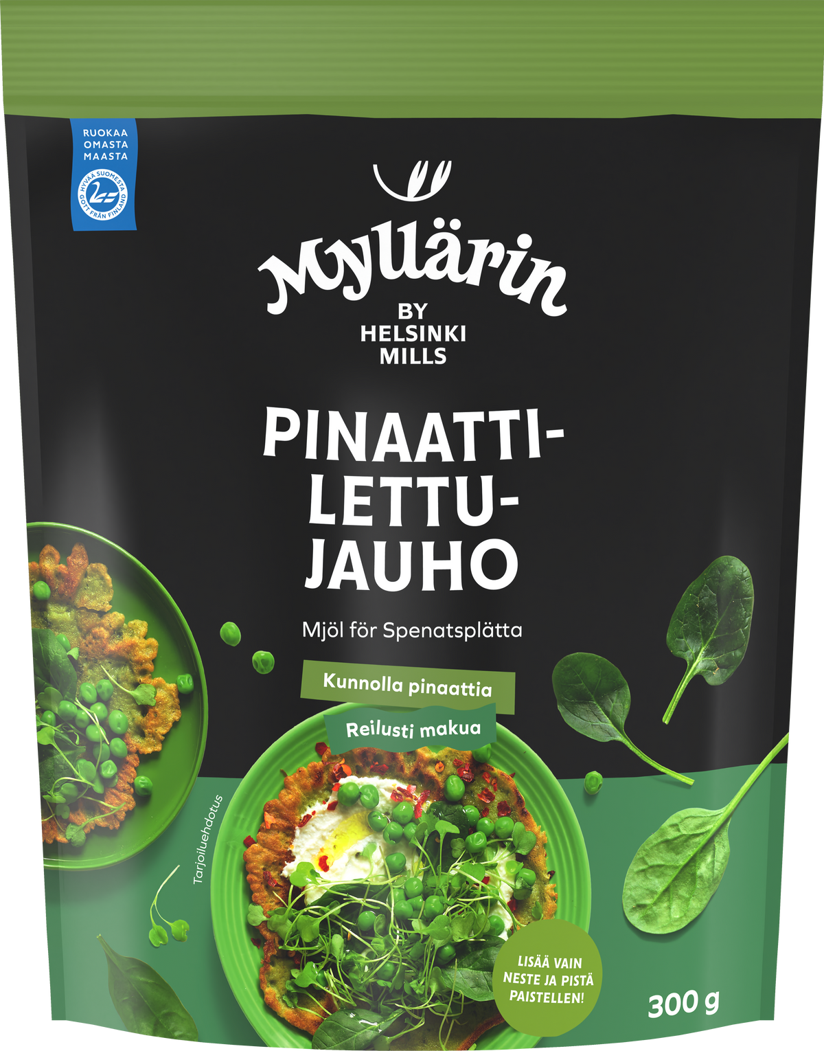 Myllärin Spinach Pancake mix 300 g
