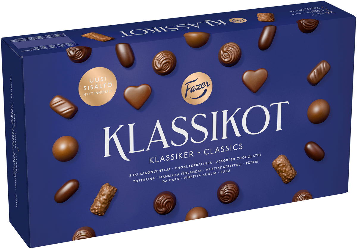 Fazer Klassikot suklaakonvehtirasia 260g