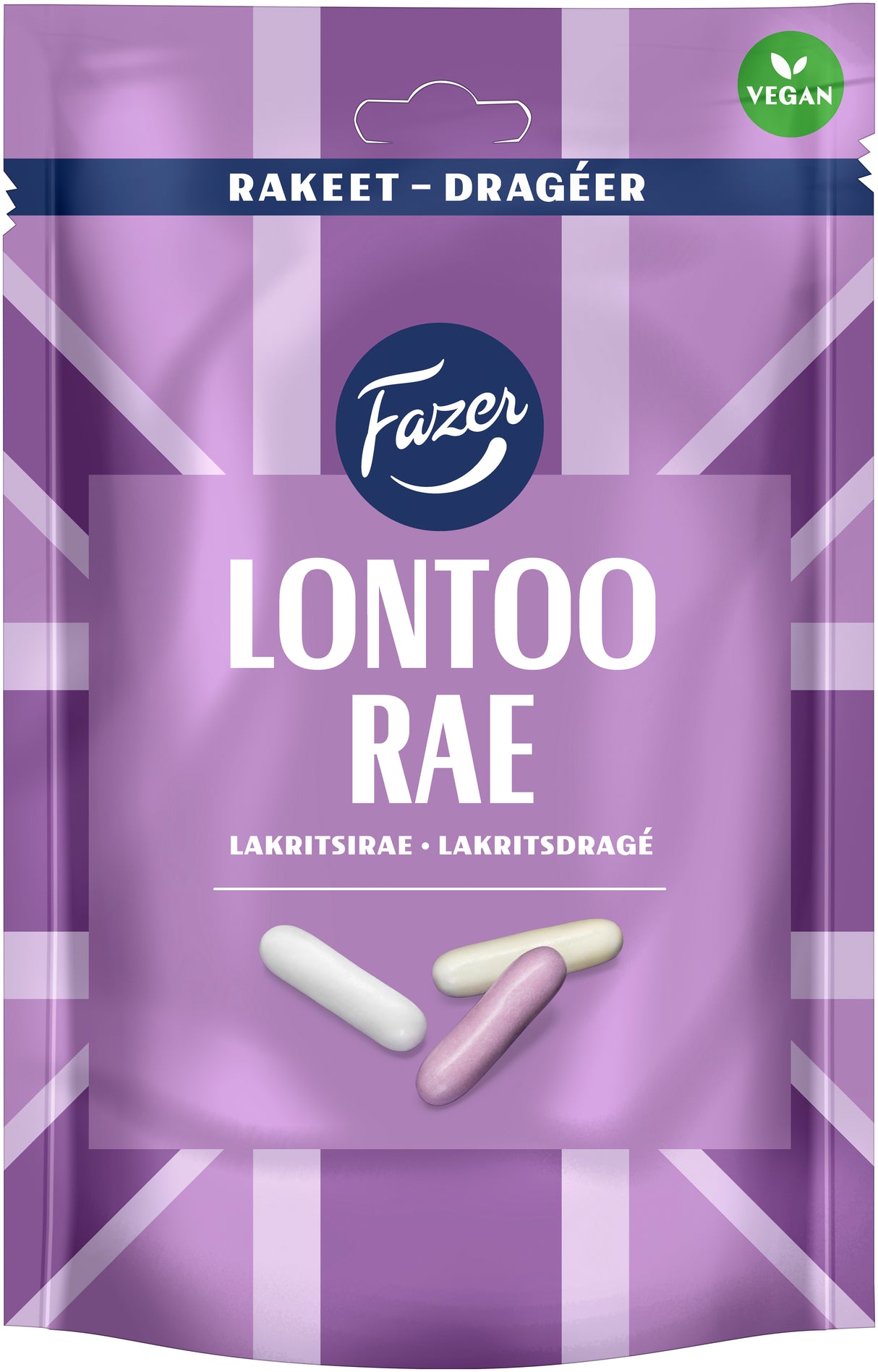 Fazer Lontoo lakritsirae 175g