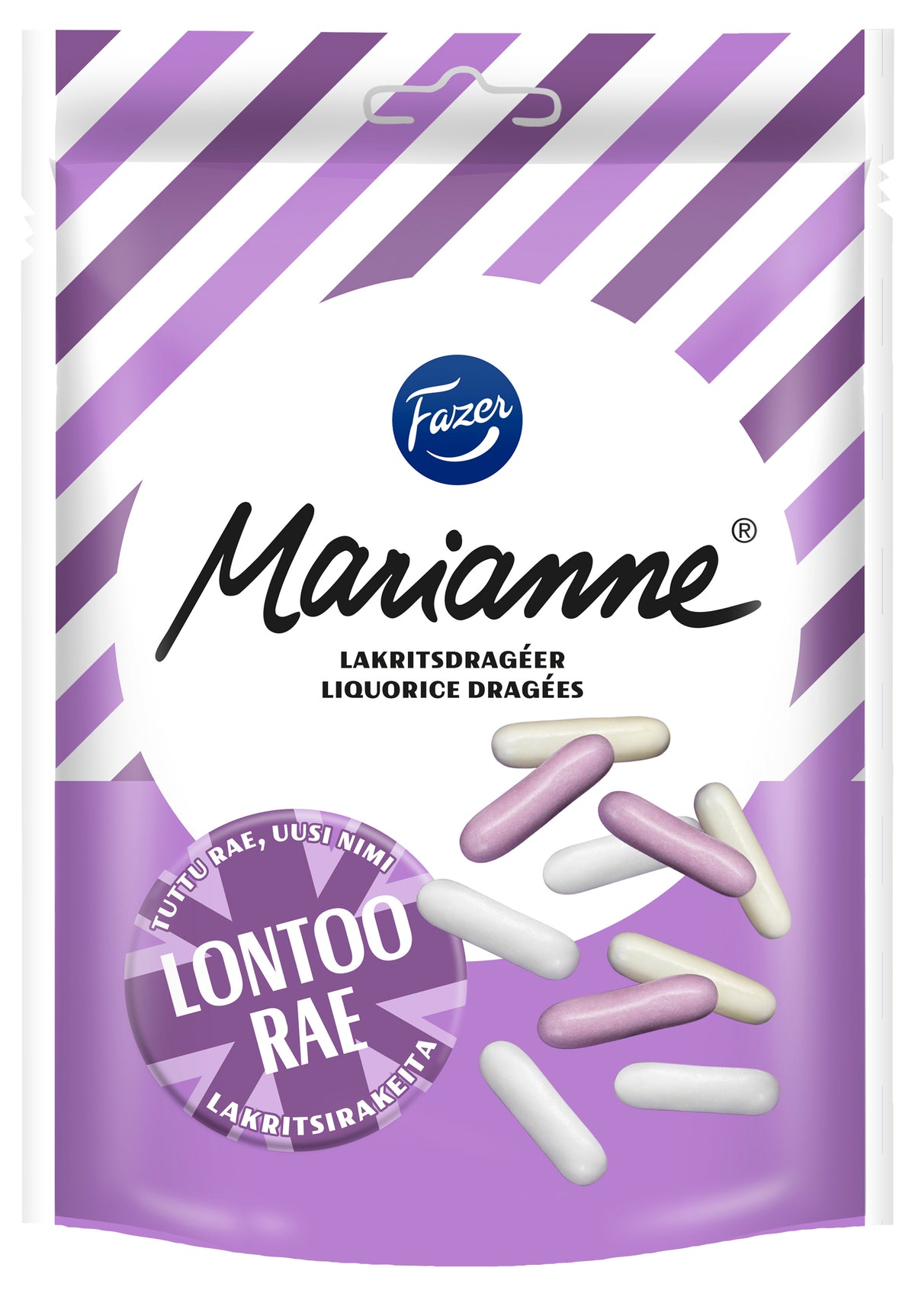 Fazer Marianne Liquorice dragée 150g