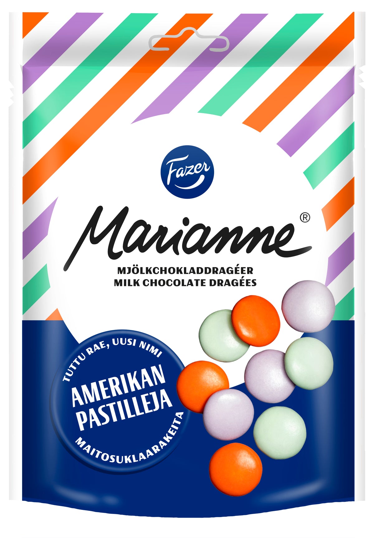 Fazer Marianne Milk chocolate dragée 150g