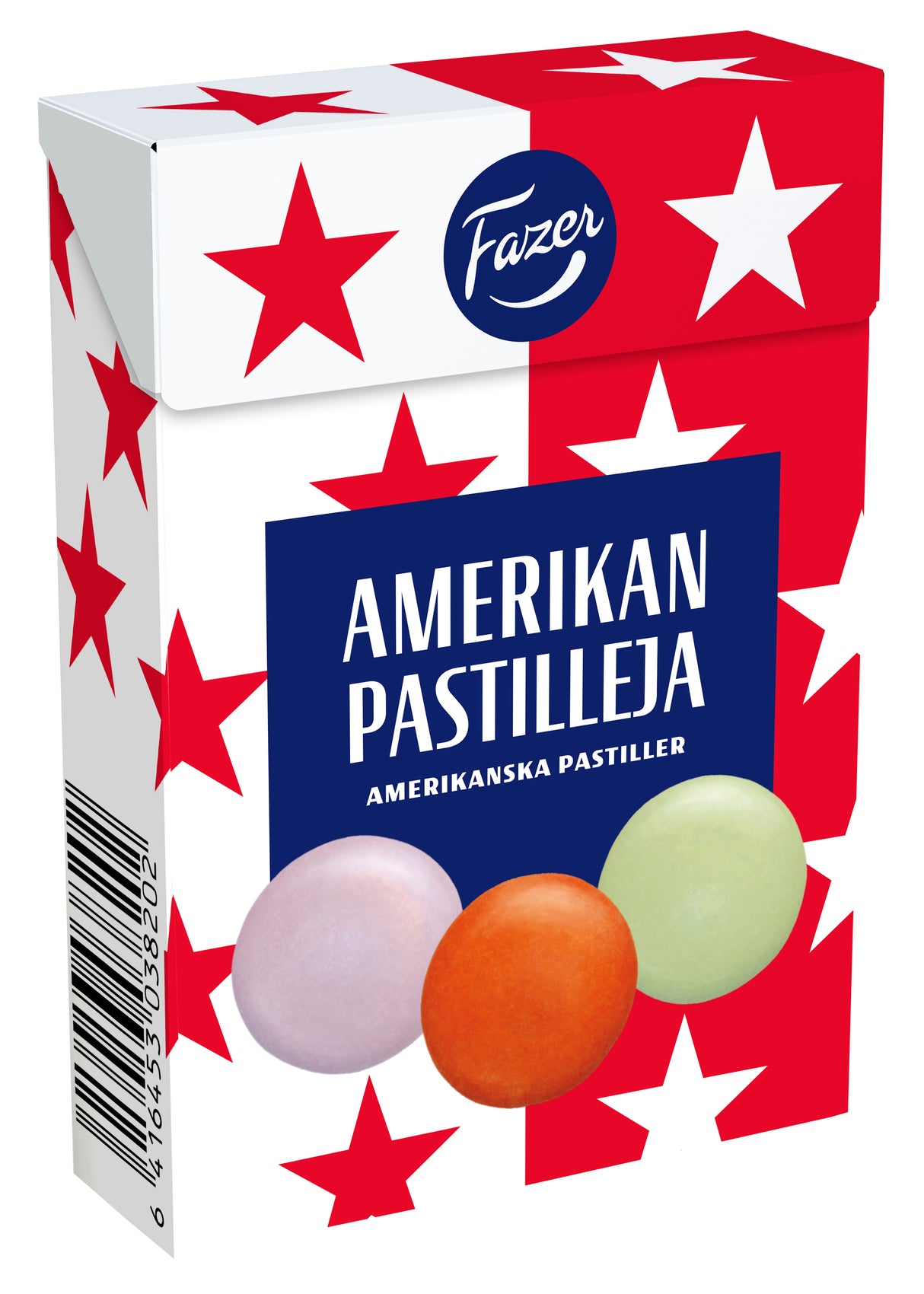 Fazer Amerikan pastilleja maitosuklaarae 65g