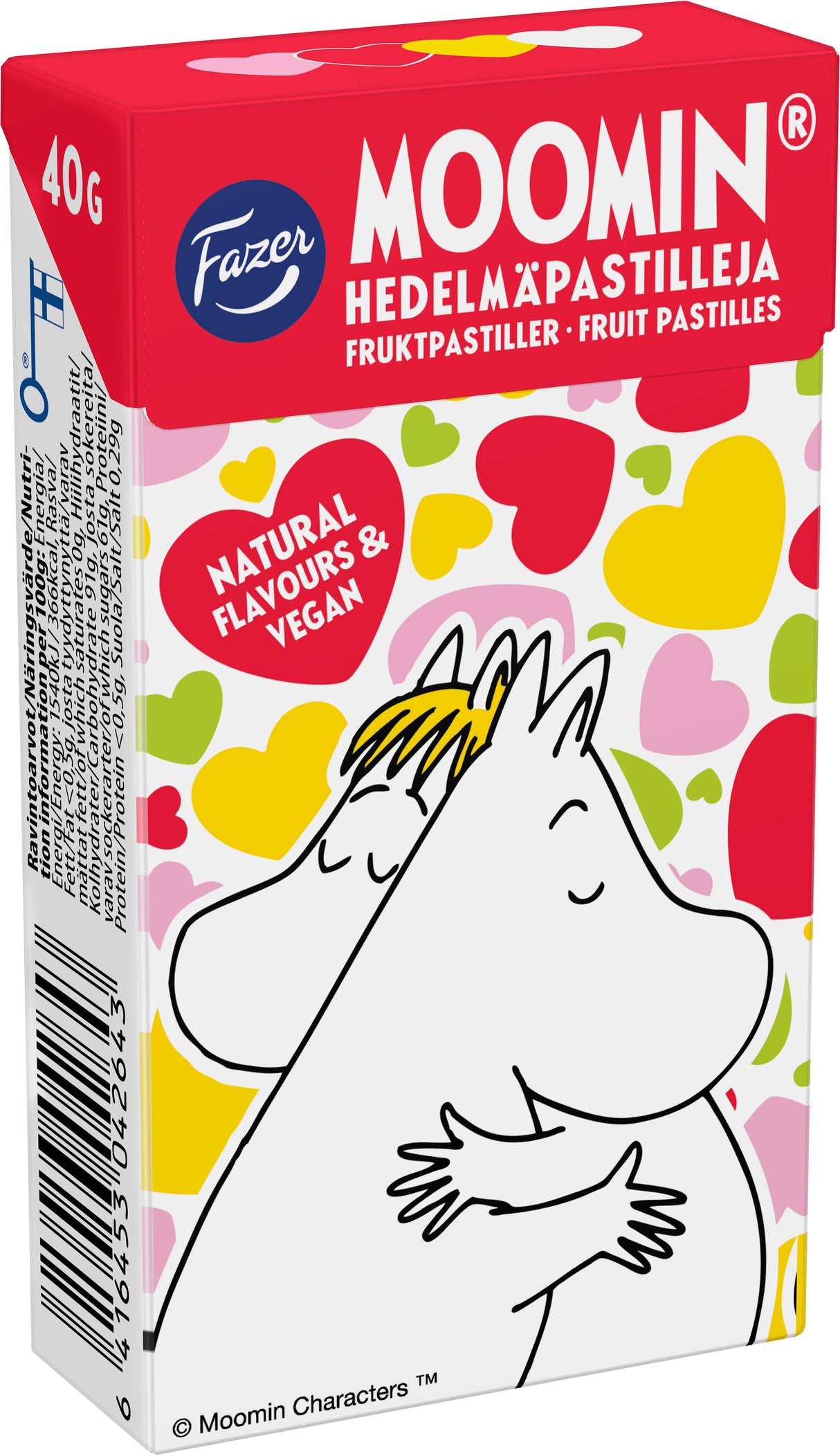 Fazer Moomin hedelmäpastilli 40 g