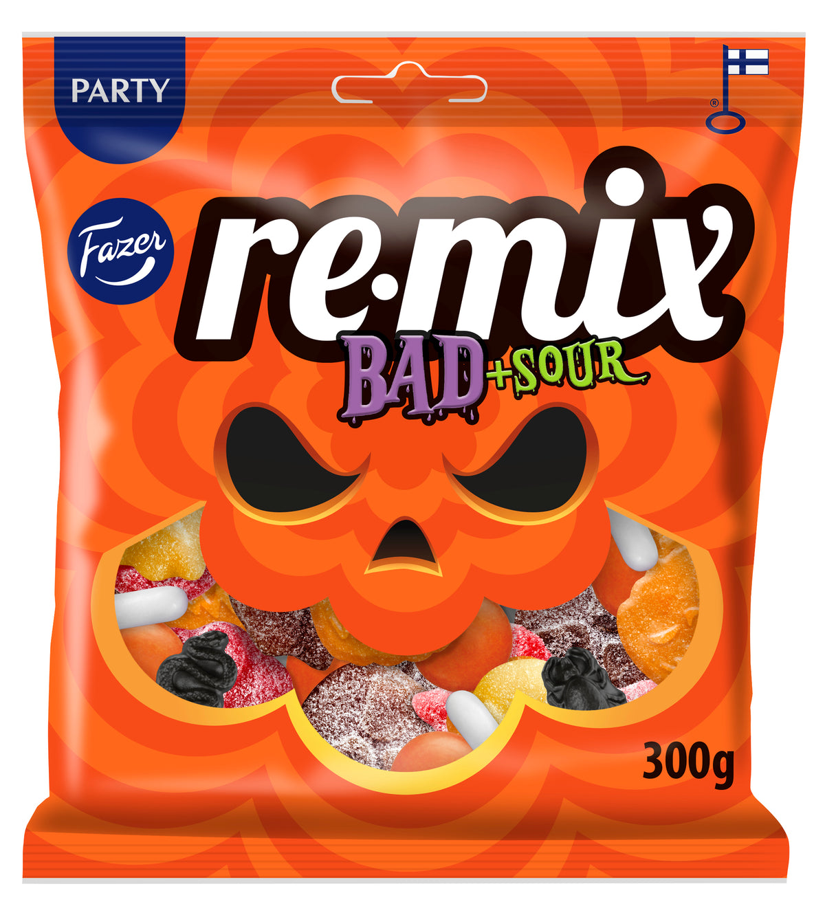 Fazer Remix Bad +sour candy bag 300g