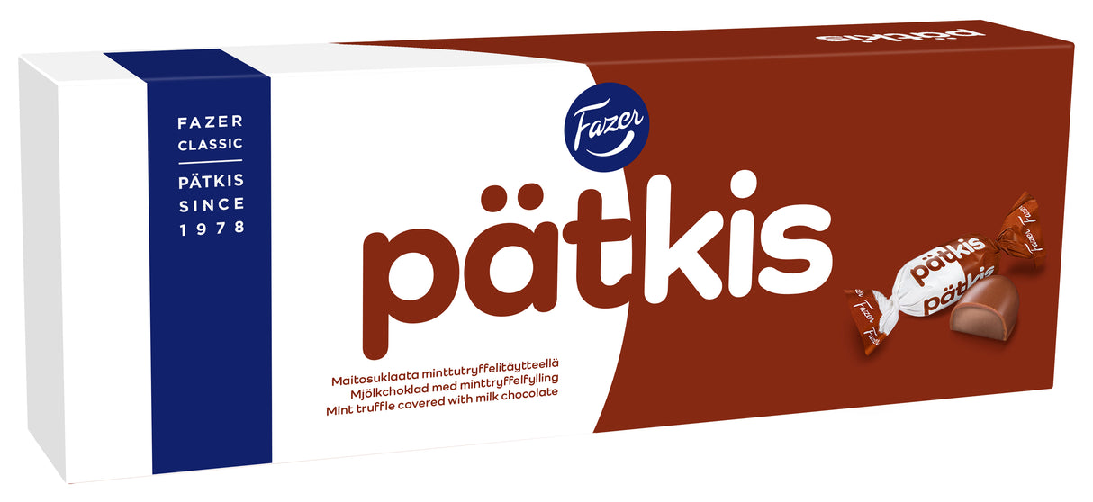 Fazer Pätkis minttutryffeli suklaakonvehti 295g