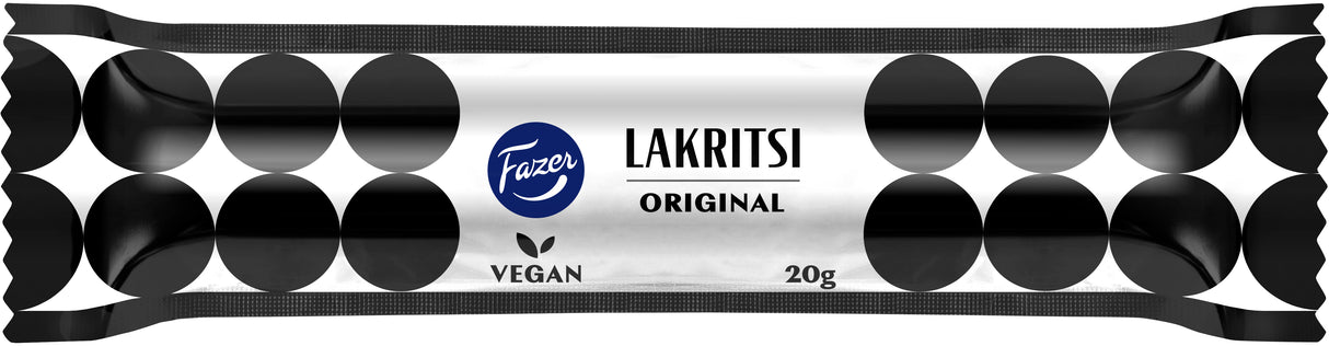 Fazer Lakritsi Original liquorice stick 20g