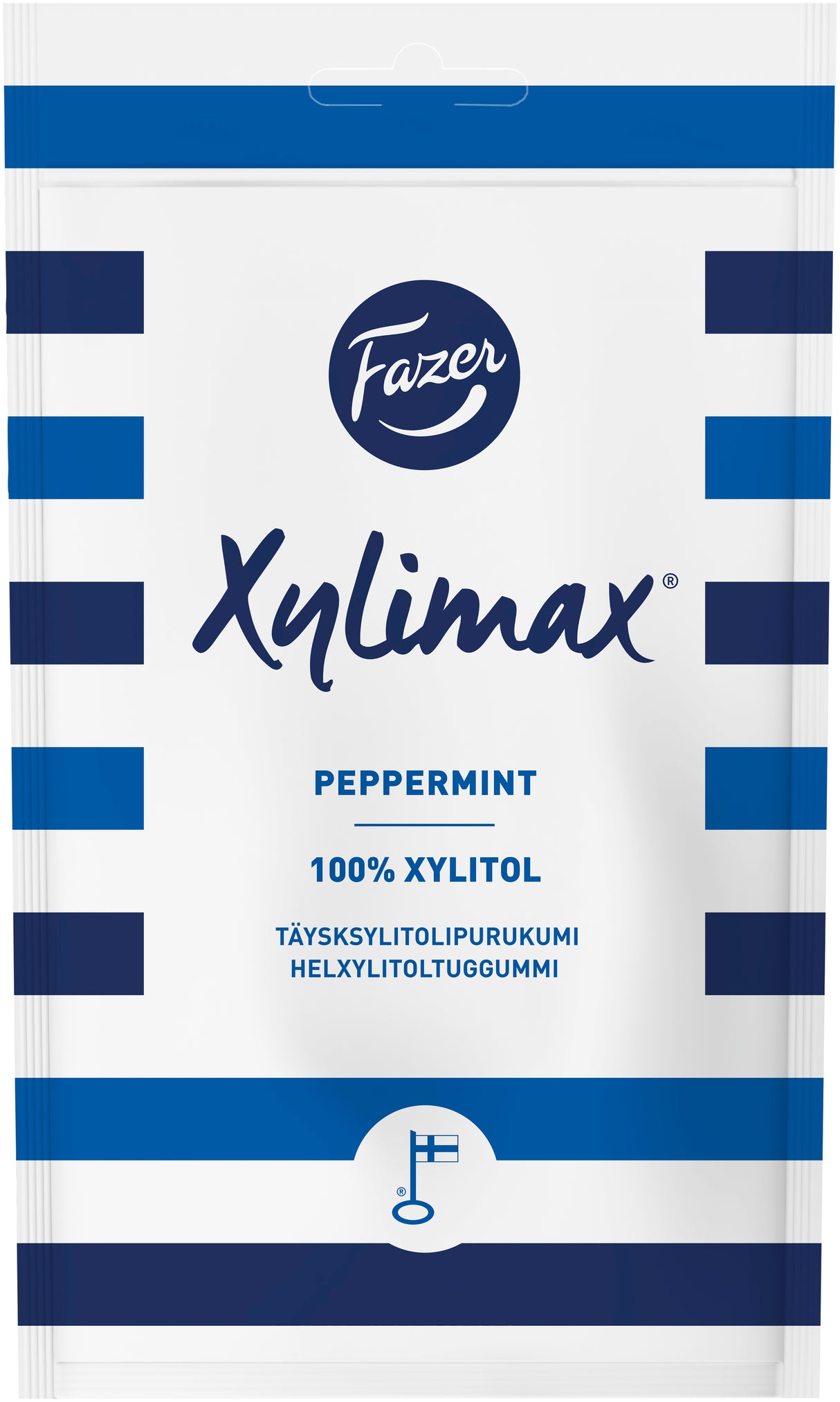 Fazer Xylimax Peppermint 80g, piparmintun makuinen täysksylitolipurukumi