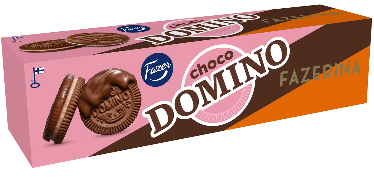 Fazer Domino Choco Fazerina keksi 180 g