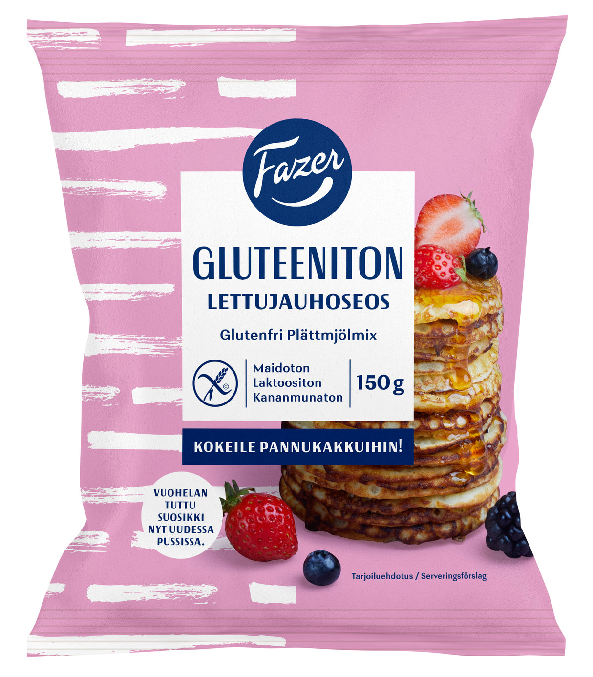 Fazer Gluten-free Crépe flour mix 150 g Note! best before 28.11.2024