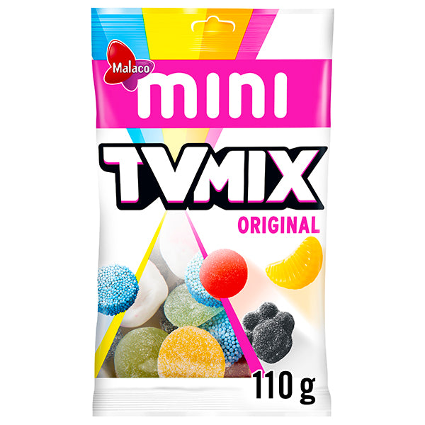 Malaco Mini Tv Mix Original confectionery mix 110g