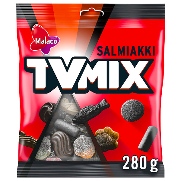 Malaco TV Mix Salmiakki makeissekoitus 280g