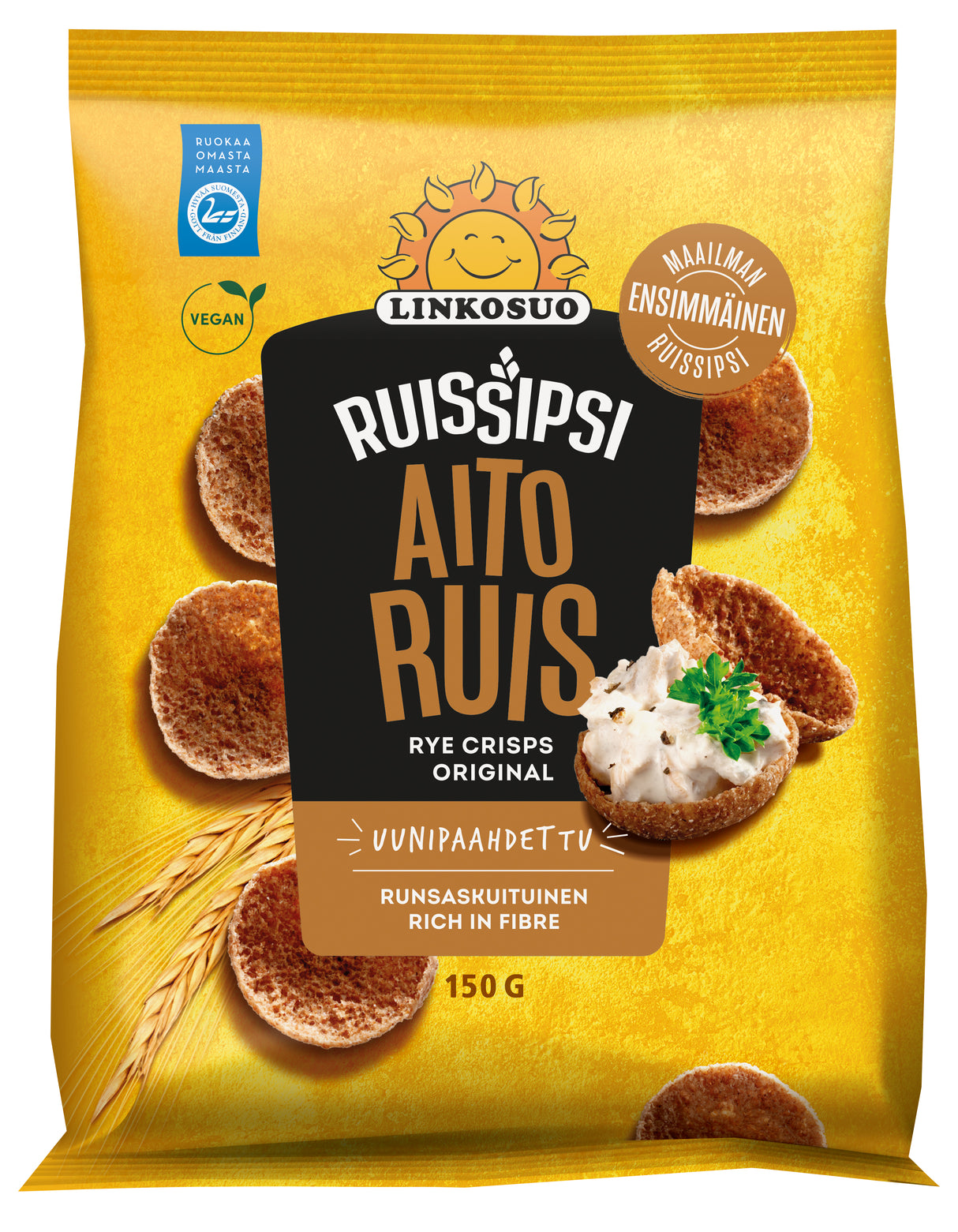 Linkosuo Rye Chips Original 150g