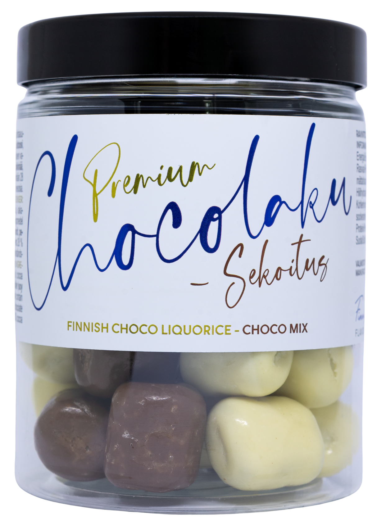 Finnish Flavours Premium choco liquorice - Choco mix 160g