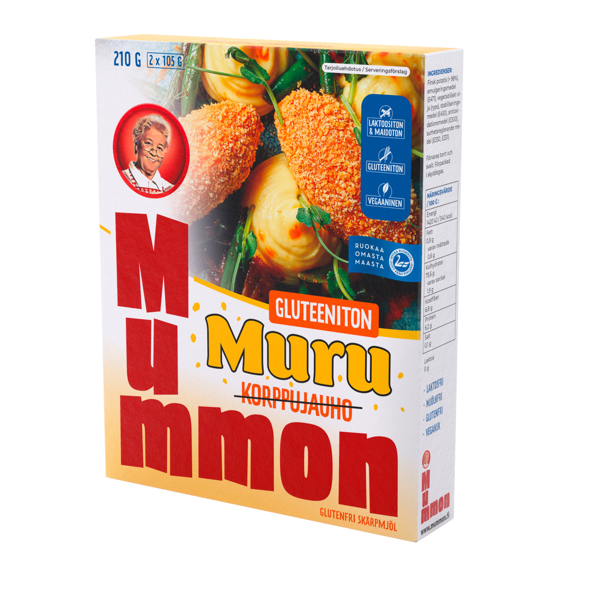 Mummon 210g cracker crumbs gluten-free