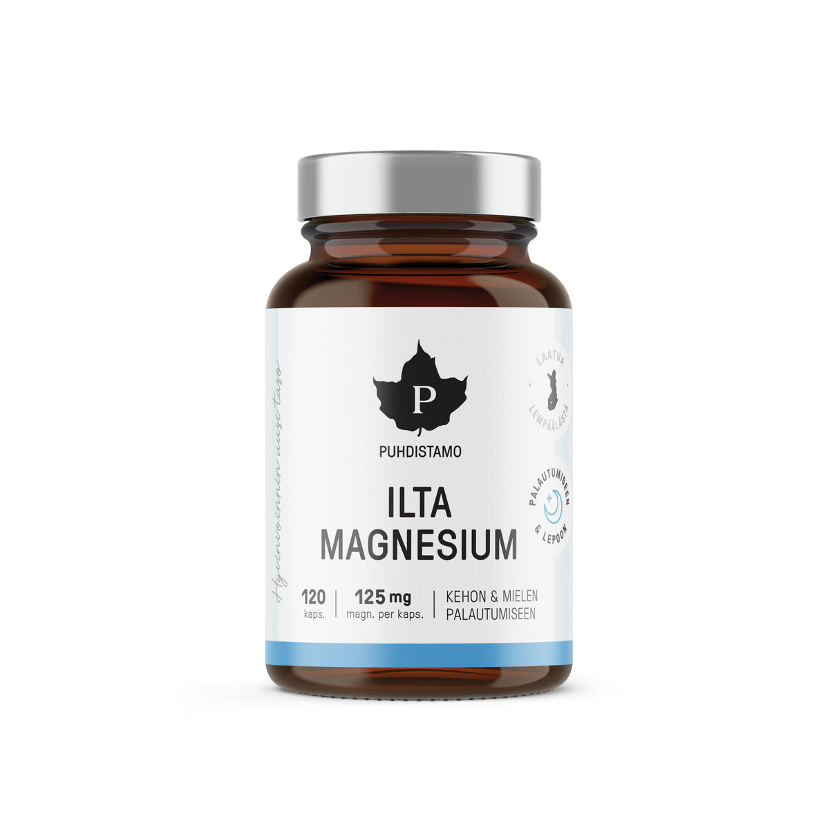 Puhdistamo Ilta Magnesium 120 kaps