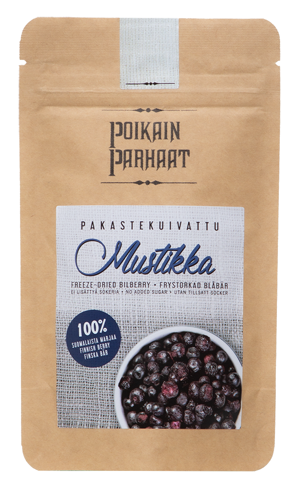 Poikain Parhaat Freeze-dried bilberry 15g