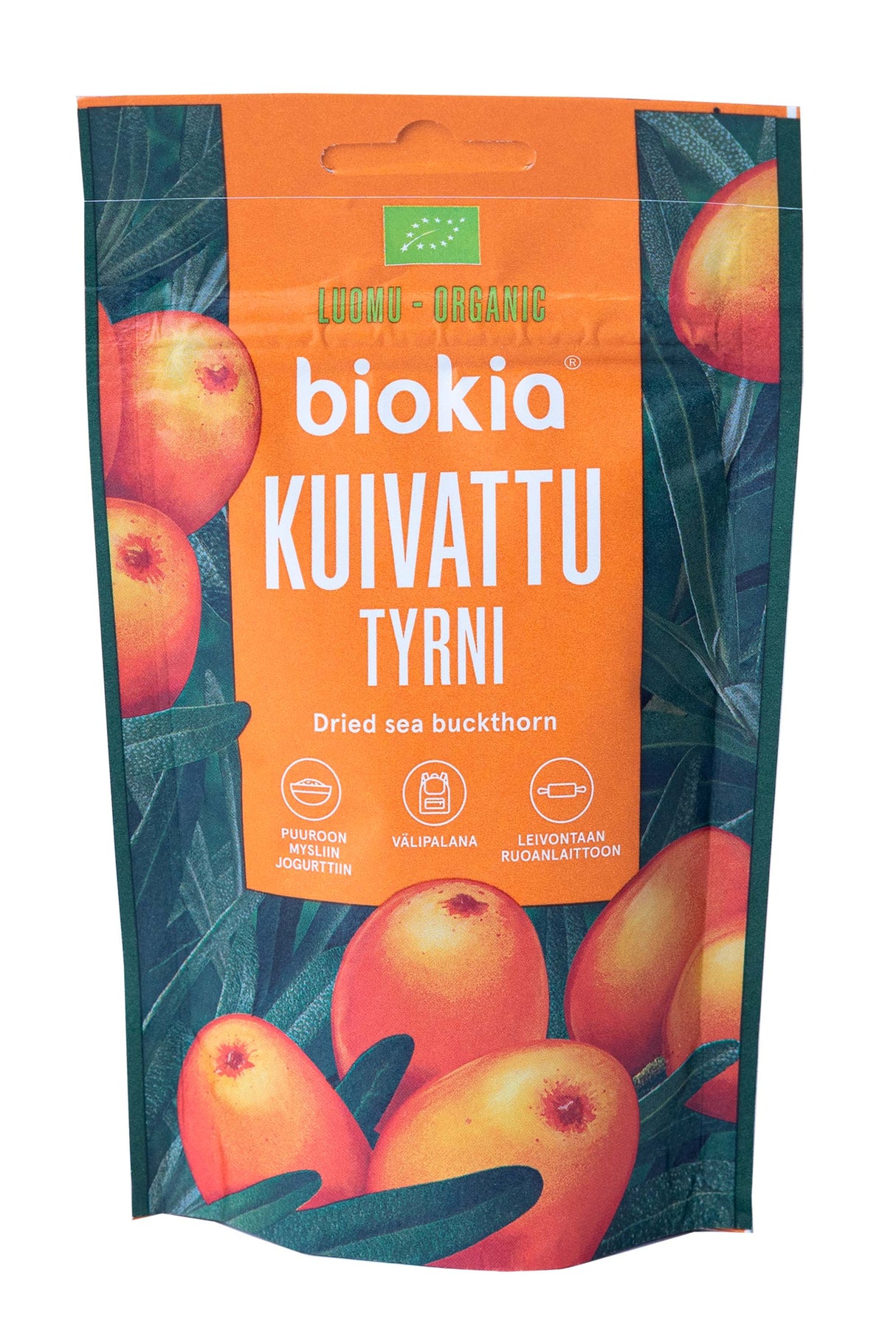 Biokia Luomu kuivattu tyrni 50g