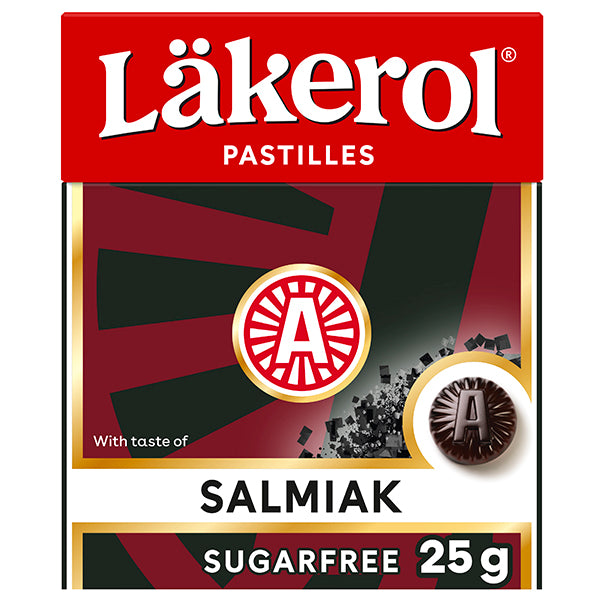 Läkerol Classic Salmiak pastille 25g