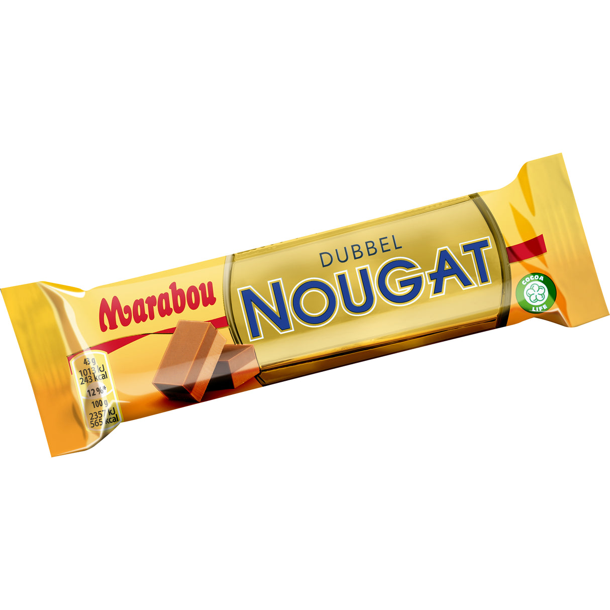 Marabou Dubbel Nougat chocolate bar 43g