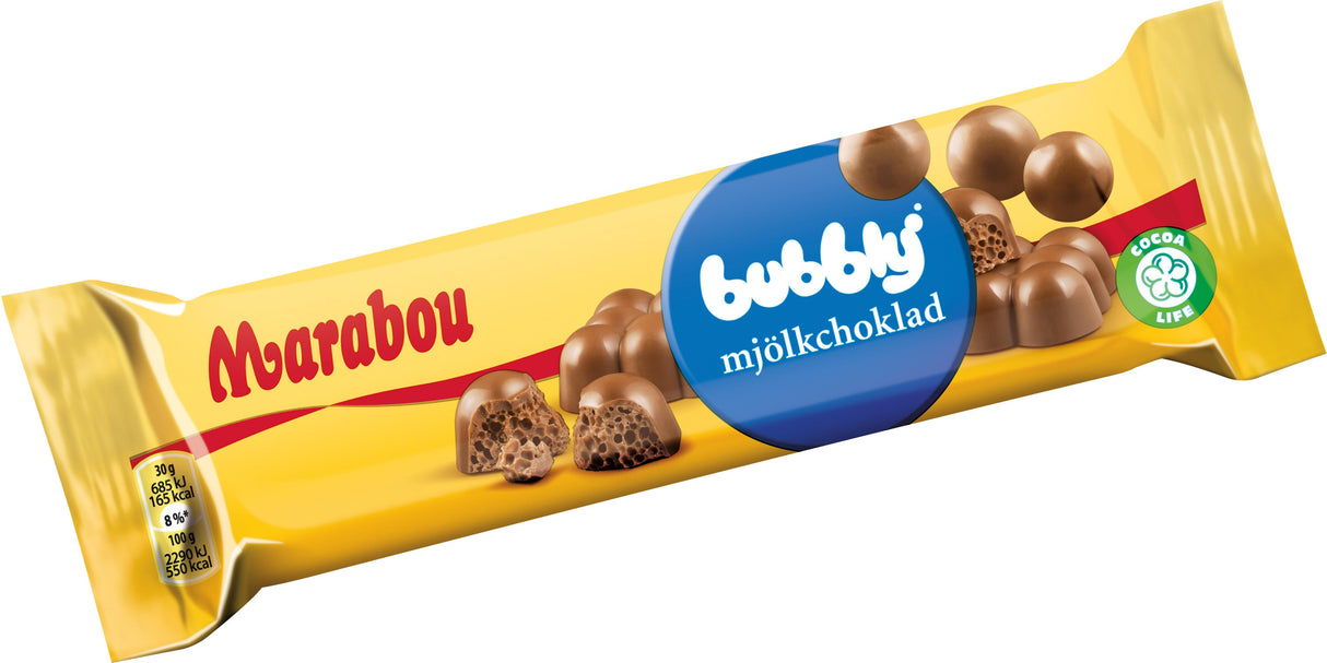 Marabou Bubblig chocolate bar 60g