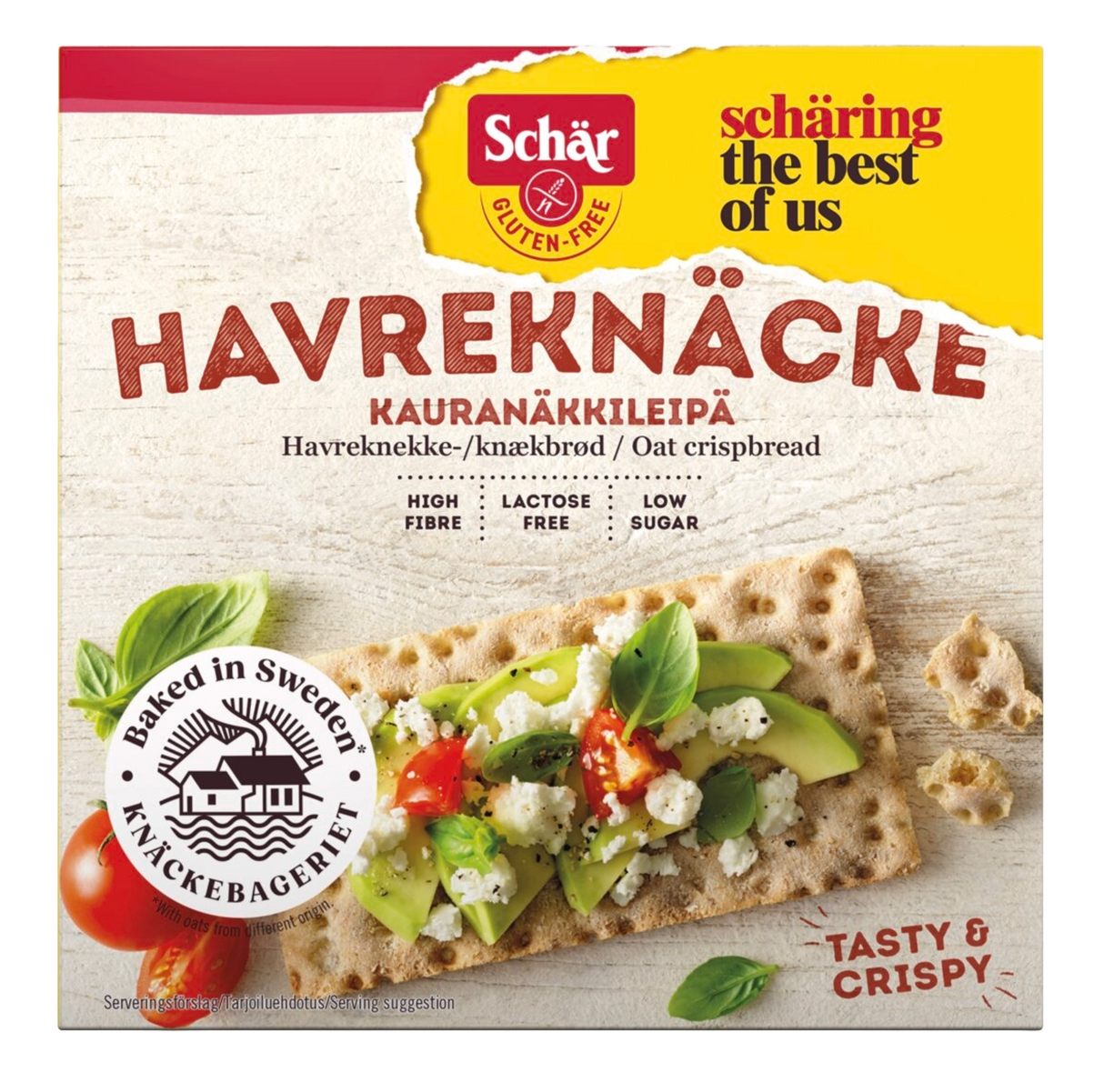 Schär Havreknäcke 215g gluteeniton
